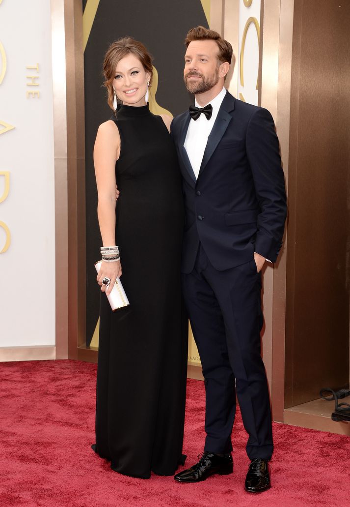 Leikaraparið Olivia Wilde og Jason Sudeikis tóku vel út saman.