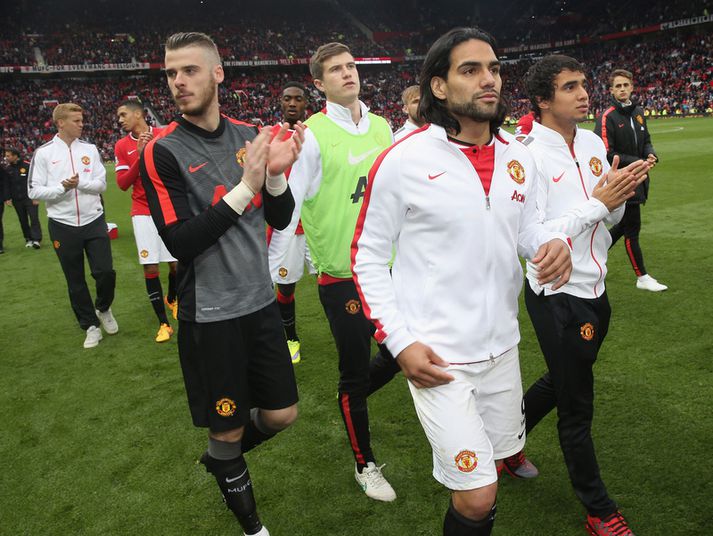 Falcao var oft í hlutverki varamanns hjá United á síðustu leiktíð.
