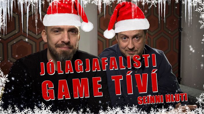 Sverrir og Óli í jólagírnum.