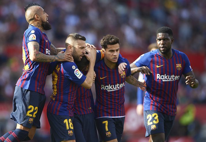 Brotist var inn hjá Alba, Coutinho og Umtiti nýlega.