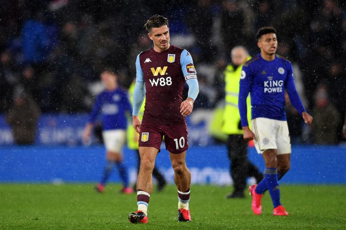 Jack Grealish hefur leikið vel í vetur og kallað hefur verið eftir því að hann verði valinn í enska landsliðið.