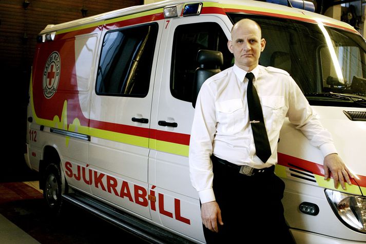 Jón Viðar Matthíasson, slökkviliðsstjóri.