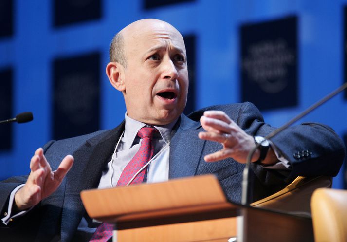 Lloyd Blankfein, fyrrverandi bankastjóri Goldman Sachs.