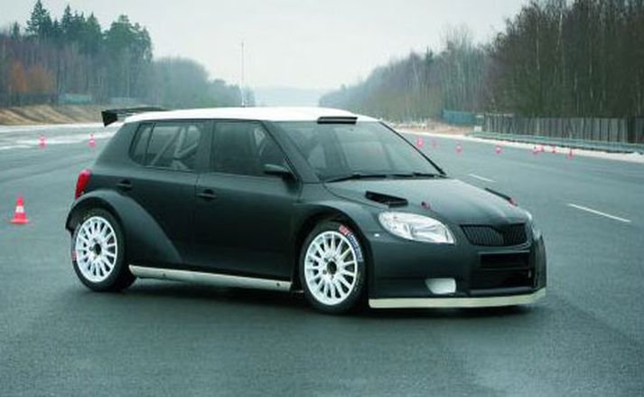 Skóda Fabía Super 2000.