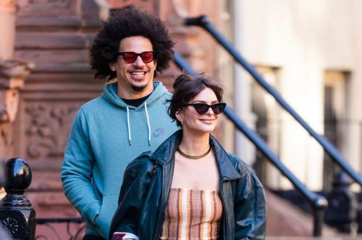 Eric Andre og Emily Ratajkowski eru nýjasta par Hollywood.