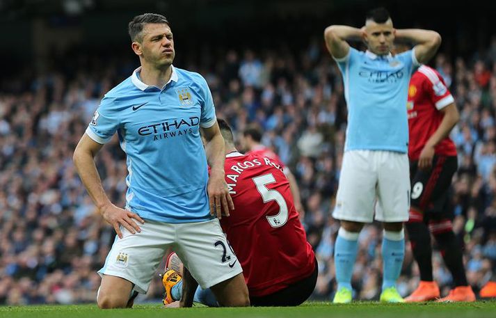 Demichelis í leiknum gegn Man. Utd á dögunum.