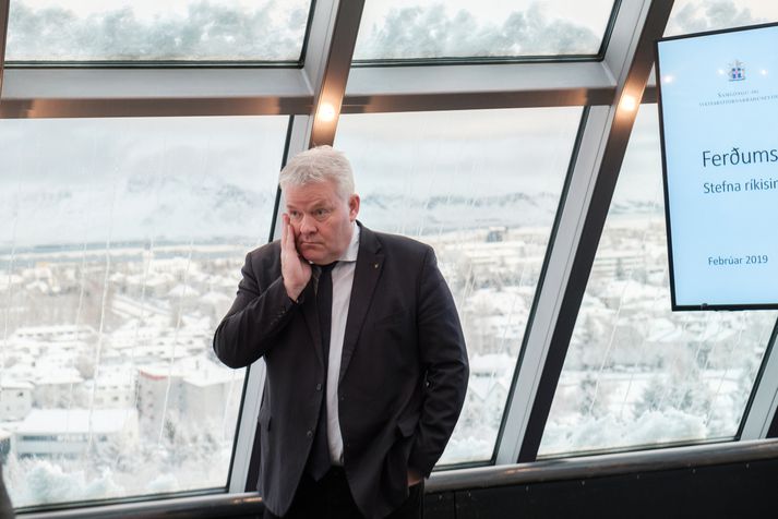Sigurður Ingi Jóhannsson, samgöngu- og sveitastjórnarráðherra.