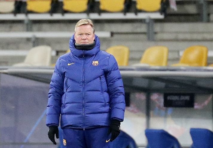 Ronald Koeman viðurkenndi að Barcelona ætti ekki mikla möguleika á spænska meistaratitlinum eftir 1-1 jafntefli gegn Eibar í gærkvöldi.