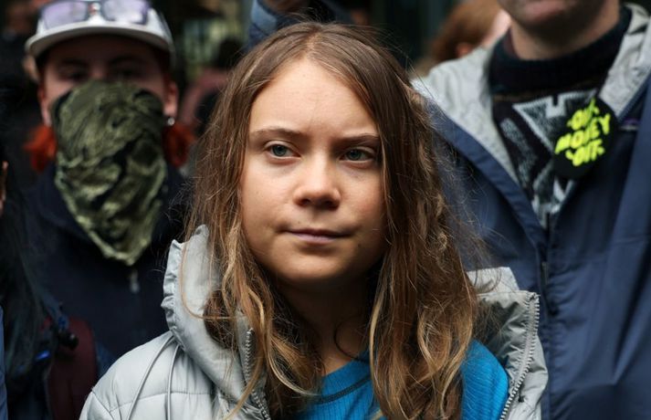 Greta Thunberg segir samtökin FFF alltaf hafa ljáð hinum kúguðu rödd. 
