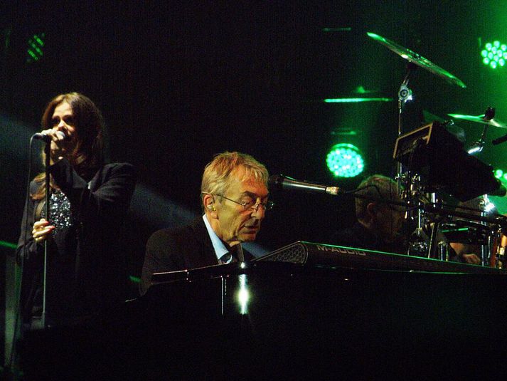 Richard Tandy á tónleikum í Hyde Park í London árið 2014.