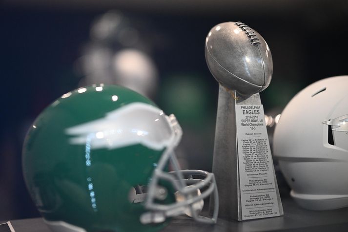 Philadelphia Eagles spilar í Super Bowl eftir tæpar tvær vikur.