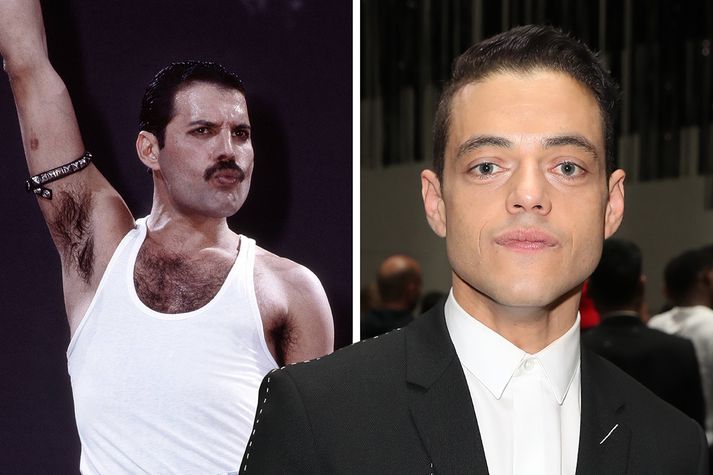 Rami Malek mun fara með hlutverk Mercury.