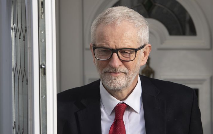 Jeremy Corbyn segir að stefnumál flokksins hafi breytt pólitíska landslaginu á Bretlandi.