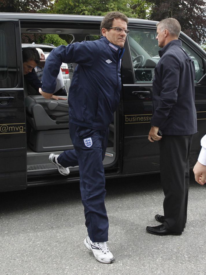Fabio Capello, þjálfari Englendinga.