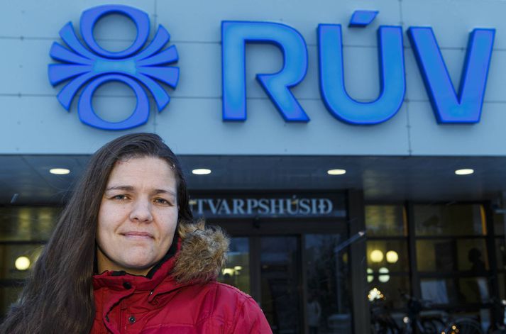 Kristín Harpa Hálfdánardóttir, yfirmaður íþróttadeildar RÚV.