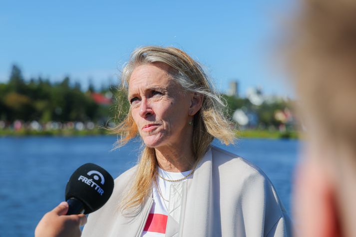 Þorgerður Katrín Gunnarsdóttir er utanríkisráðherra.