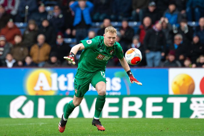 Aaron Ramsdale þykir hafa staðið sig vel á sínu fyrsta tímabili sem aðalmarkvörður Bournemouth.