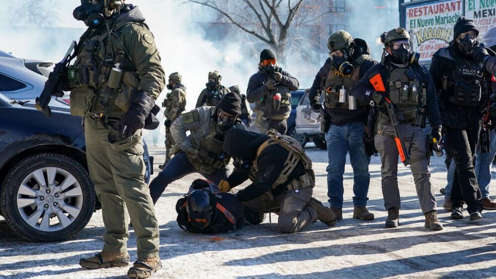 Þjóðvarðlið virkjað eftir að ICE skaut mann til bana