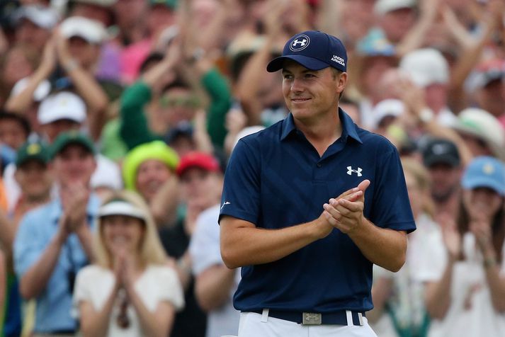 Spieth ætlar sér stóra hluti um helgina.
