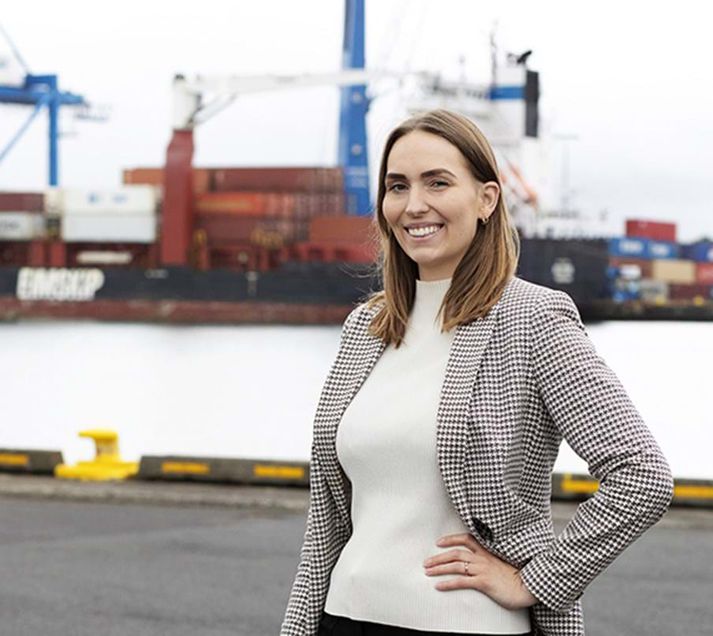 María Björk framkvæmdastjóri Símans. 