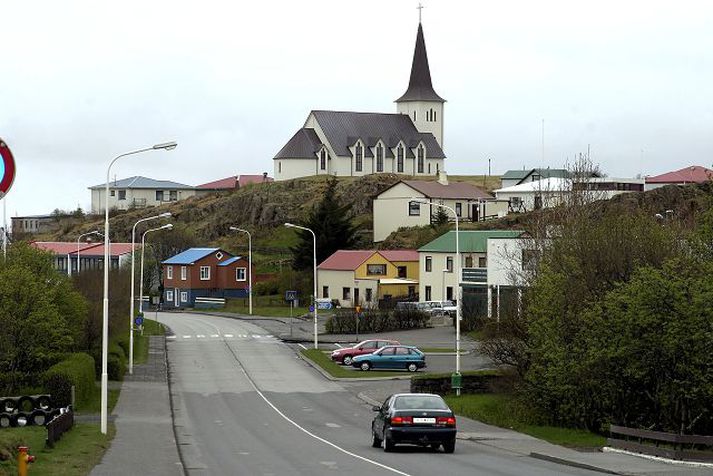 Borgarnes. Niðurskurður bitnar á barnafólki eins og öðrum.