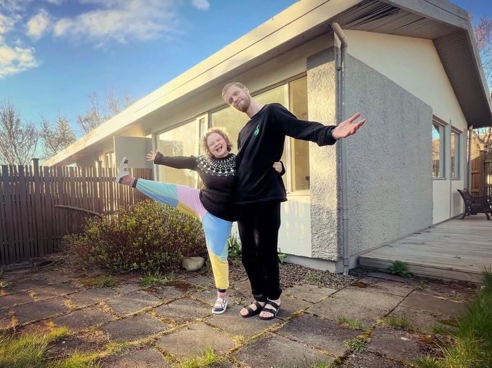 Hjónin fluttu nýverið heim eftir áratuga búsetu í Berlín.