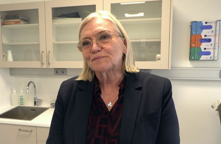 Guðlaug Rakel Guðjónsdóttir, sem er forstjóri Heilbrigðisstofnunar Suðurnesja. Rekstur stofnunarinnar gengur ótrúlega vel og allt annað, sem snýr að rekstrinum.