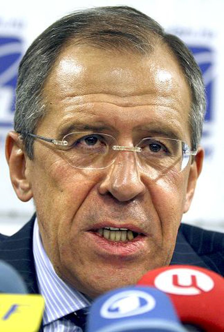 Sergei Lavrov segist hafa áhyggjur af áformum Bandaríkjamanna gagnvart Íran.