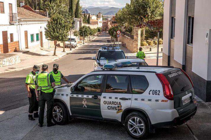 Maðurinn var handtekinn í aðgerð spænska þjóðvarðliðsins (guardia civil). Myndin er úr safni og tengist efni fréttarinnar ekki.