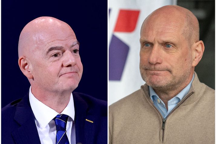 Þorvaldur Örlygsson, formaður KSÍ, segir það ekki hafa verið óskastöðu þegar Gianni Infantino kom seint á FIFA-þingið á dögunum. Einhverjir gengu á dyr til að mótmæla og aðrir misstu af stórum hluta þingsins því þeir þurftu að ná flugi heim.