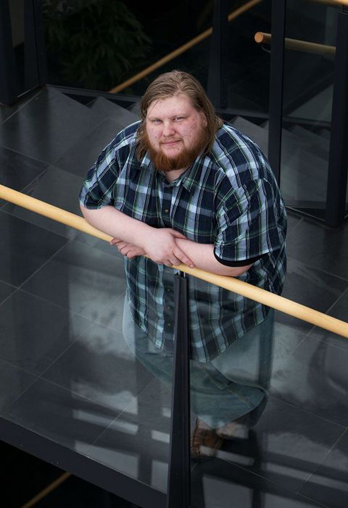 Söngvarinn og básúnuleikarinn Valdimar spilar með Hjálmum á Eurosonic.fréttablaðið/vilhelm