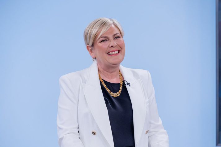 Aðeins þrettán prósent svarenda sögðust vera óánægð með kjör Höllu Tómasdóttur.