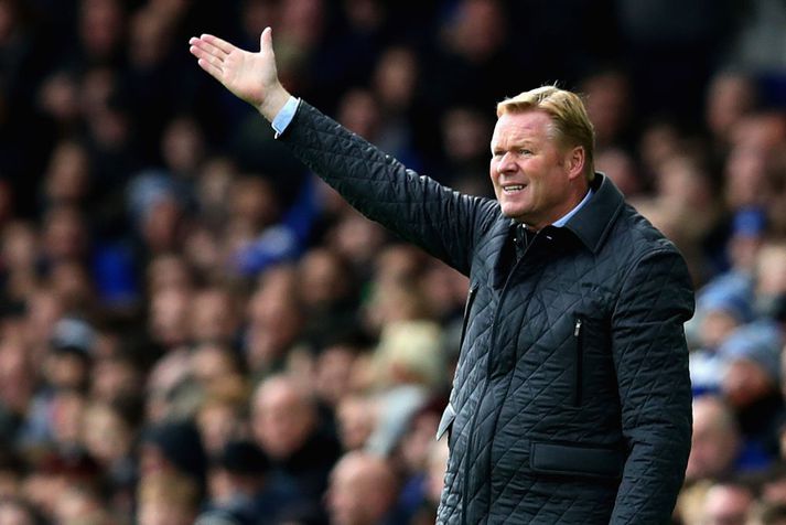 Ronald Koeman gæti orðið næsti þjálfari Barcelona.