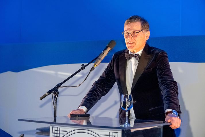 Þorsteinn Már Baldvinsson, stofnandi og forstjóri Samherja til ríflega fjörutíu ára, fékk verðlaunin meðal annars fyrir að hafa verið leiðandi í að koma íslenskum sjávarútvegi í fremstu röð á alþjóðavettvangi.