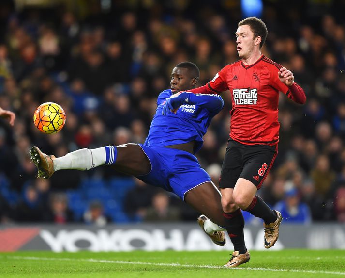 Zouma í leik með Chelsea á dögunum.