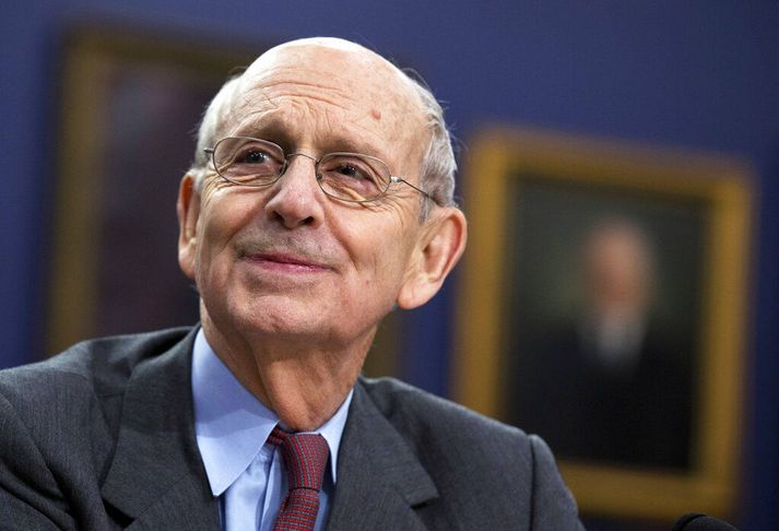 Stephen Breyer er elstur af þeim dómurum sem nú gegna embætti Hæstaréttardómara í Bandaríkjunum.