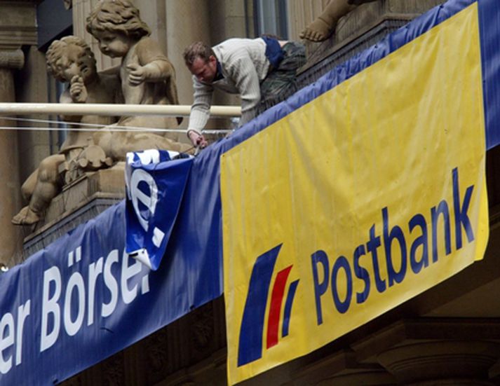 Deutsche Postbank. Mynd/ AFP