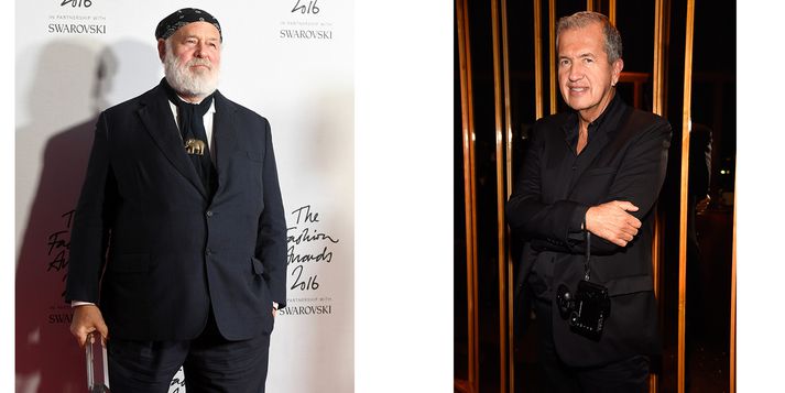 Bruce Weber og Mario Testino.