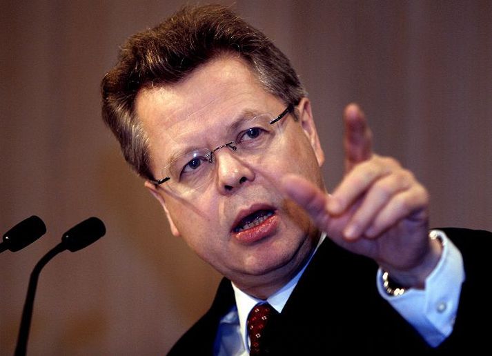 Már Guðmundsson Seðlabankastjóri segir töluverðan áhuga hafa verið á fyrsta gjaldeyrisútboðinu í gær.fréttablaðið/gva