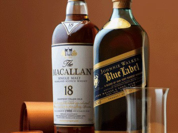 Macallan viskí.