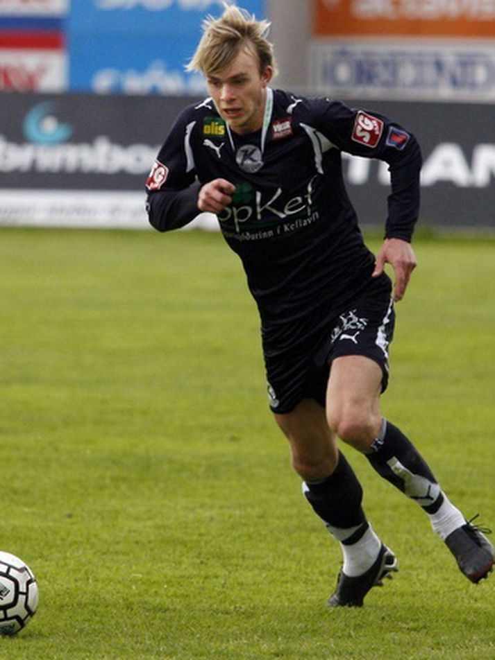 Símun Samuelsen lagði upp tvö fyrstu mörkin í kvöld.