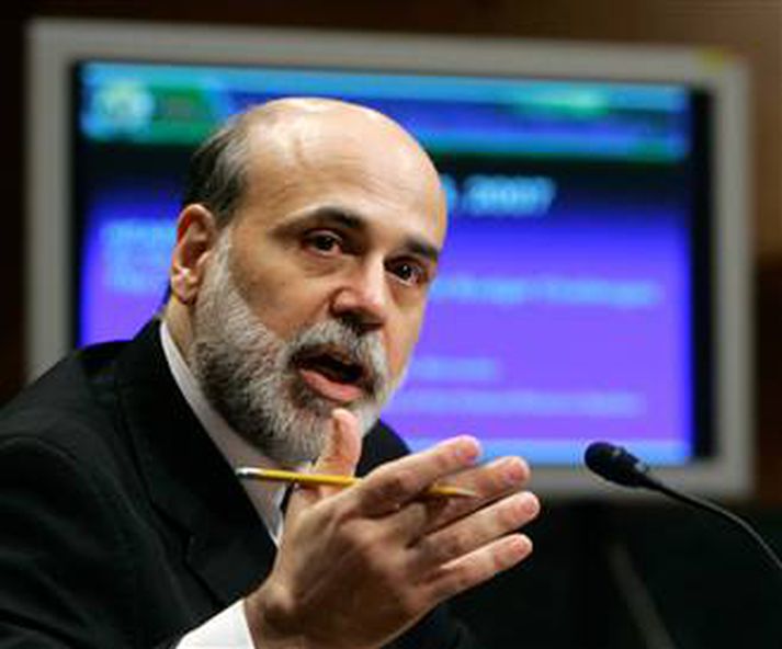 Ben Bernanke, seðlabankastjóri Bandaríkjanna.