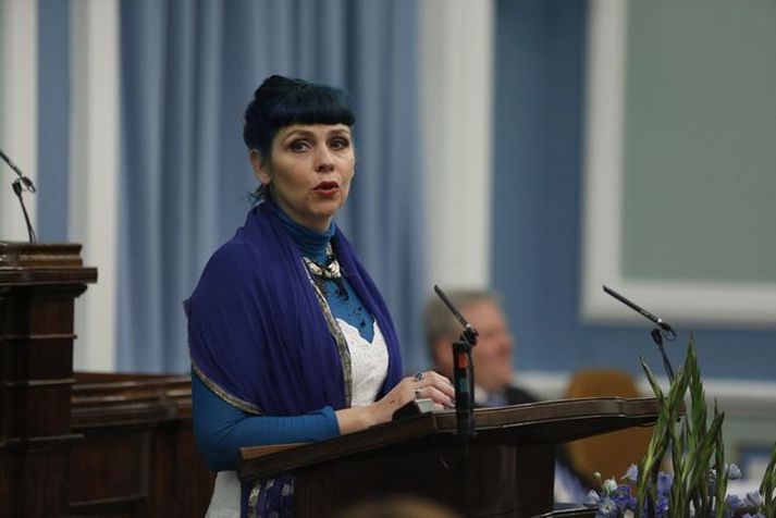 Birgitta Jónsdóttir, þingflokksformaður Pírata.