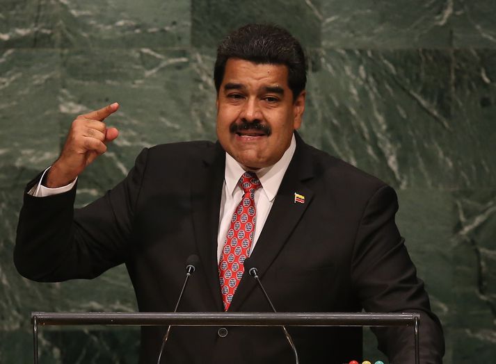 Nicolás Maduro, forseti Venesúela.