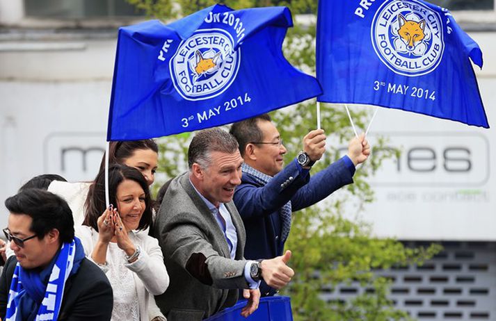 Nigel Pearson stýrði Leicester City upp um deild á síðasta tímabili.