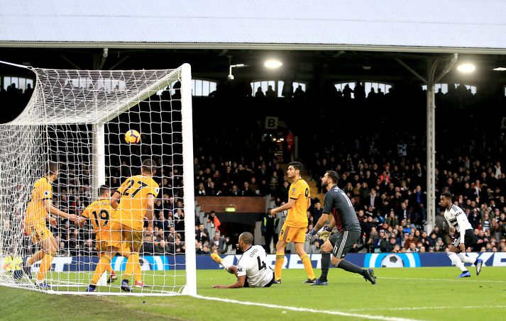 Sessegnon kemur Fulham yfir.