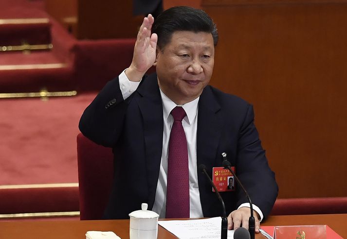 Xi Jinping, forseti Kína. Nordicphotos/AFP