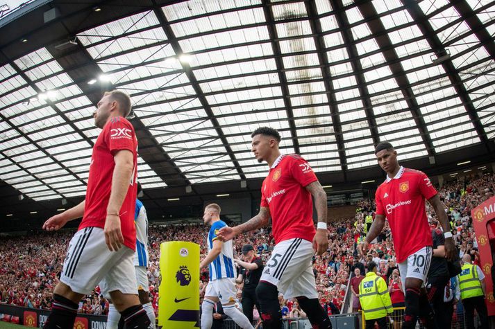 Manchester United tók á móti Brighton í fyrstu umferð ensku úrvalsdeildarinnar í leik sem United tapaði 1-2. Nú stefnir í að enginn stuðningsmaður United mæti á næsta heimaleik liðsins.