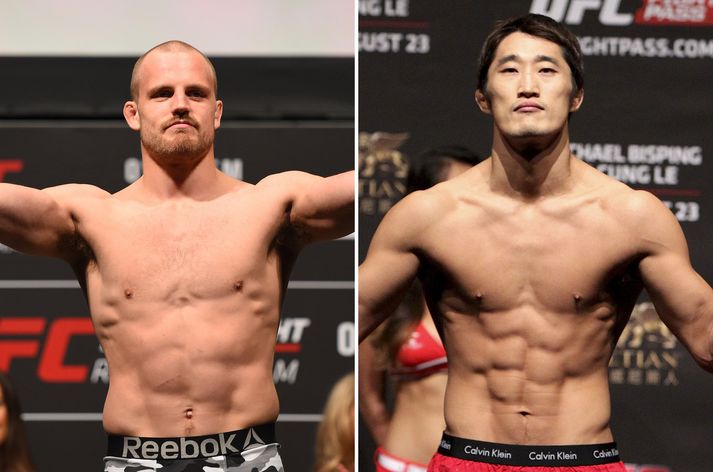 Gunnar Nelson og Dong Hyun Kim.