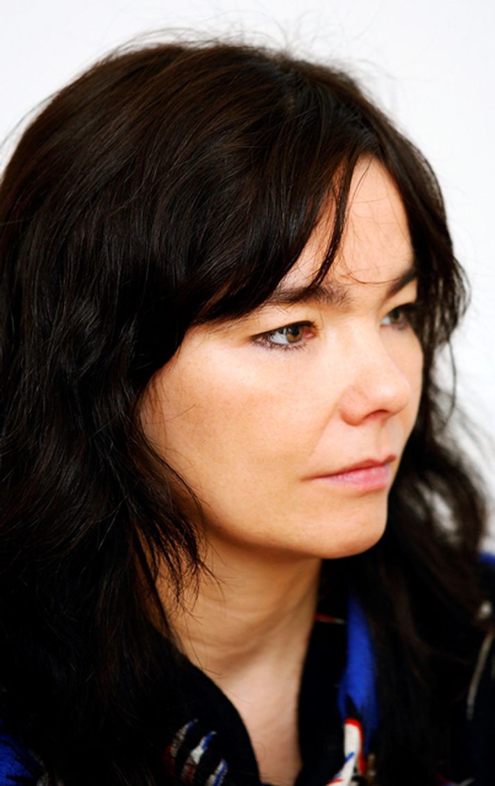 Björk Guðmundsdóttir var á meðal gesta á All Tomorrow´s Parties.